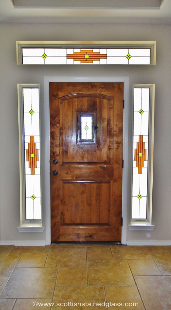 entryway stained glass sidelights cheyenne