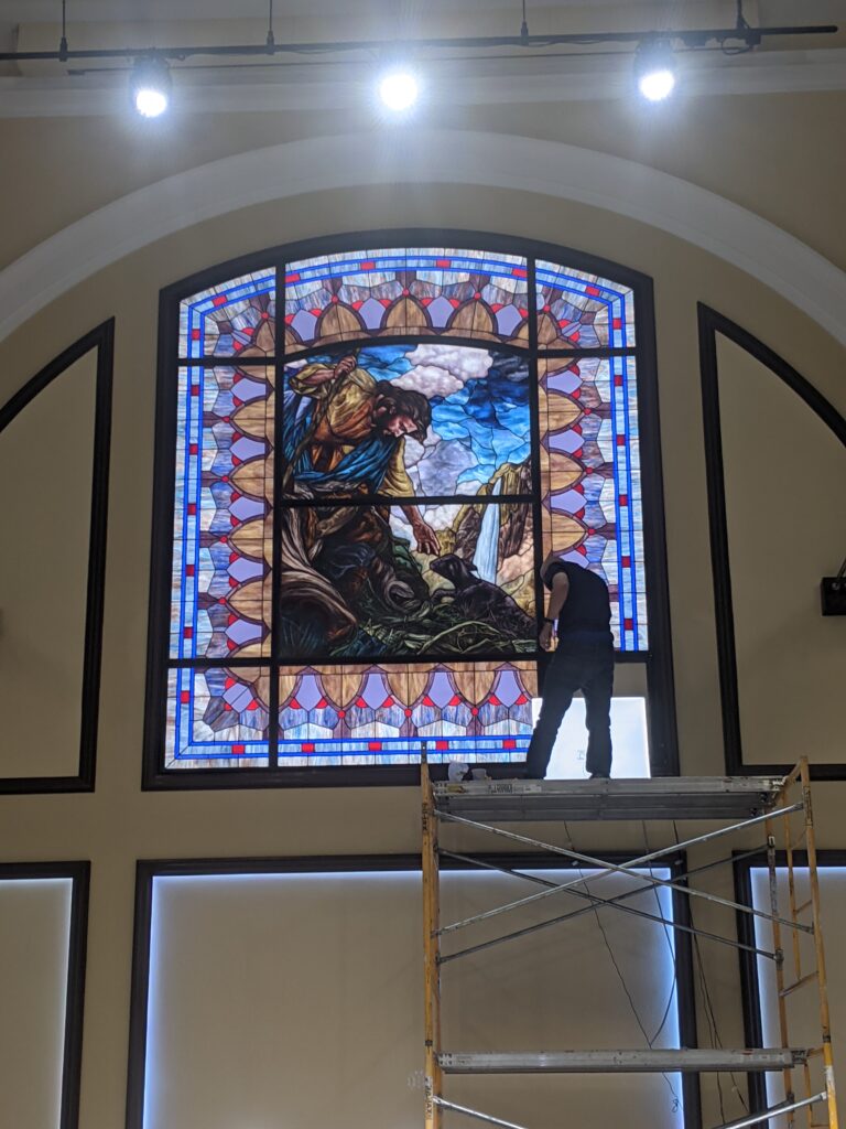 stained glass installation ft collins